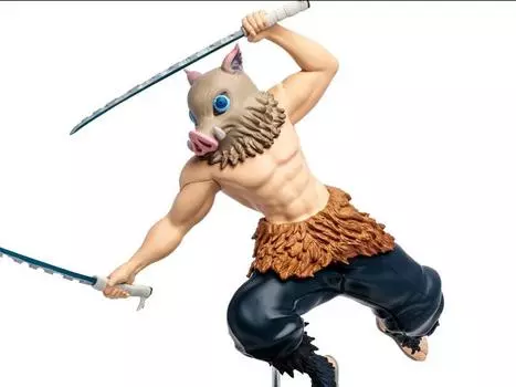 Фигурка Demon Slayer: Kimetsu no Yaiba Inosuke Hashibira 12" Posed Figure Mcfarlane Toys