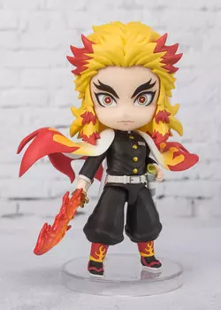 Фигурка Demon Slayer: Kimetsu no Yaiba - Kyojuro Rengoku Figuarts mini (Flame Breathing Ver.)
