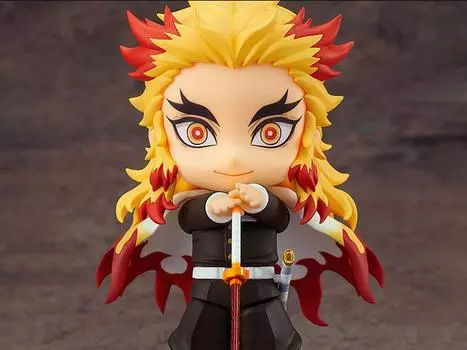 Фигурка Demon Slayer: Kimetsu no Yaiba Nendoroid No.1541 Kyojuro Rengoku (Reissue) GOOD SMILE COMPANY