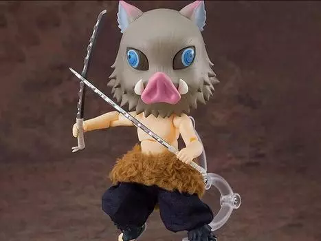 Фигурка Demon Slayer: Kimetsu no Yaiba Nendoroid Doll Inosuke Hashibira Good Smile Company