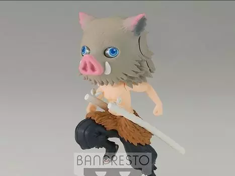 Фигурка Demon Slayer: Kimetsu no Yaiba Q Posket Petit Vol.6 Inosuke Hashibira Banpresto