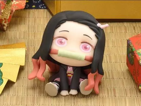 Фигурка Demon Slayer: Kimetsu no Yaiba QyuruMe Nezuko Kamado Mini Figure Sega