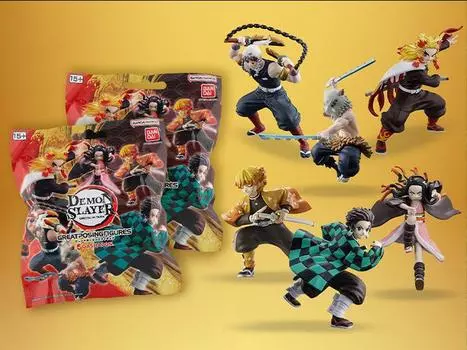 Фигурка Demon Slayer: Kimetsu no Yaiba Series 1 Random Blind Bag Mini-Figure Bandai Spirits