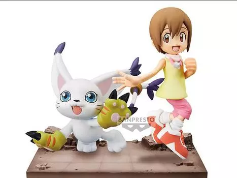 Фигурка Digimon Adventure DXF Adventure Archives Hikari & Tailmon Banpresto