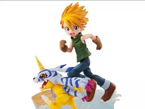 Фигурка Digimon Adventure G.E.M. Series Yamato Ishida & Gabumon (2022 Ver.) MEGAHOUSE