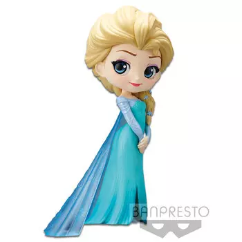 Фигурка Disney Q Posket — Эльза (версия обычного цвета) Banpresto