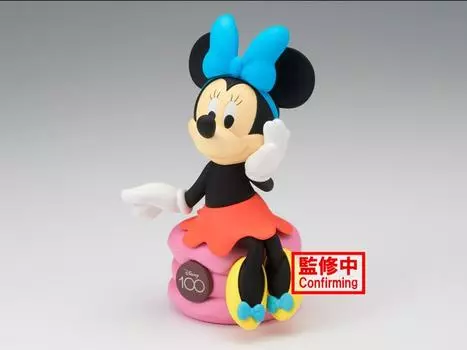 Фигурка Disney Sofubi Minnie Mouse Figure (100th Anniversary Ver.) Banpresto