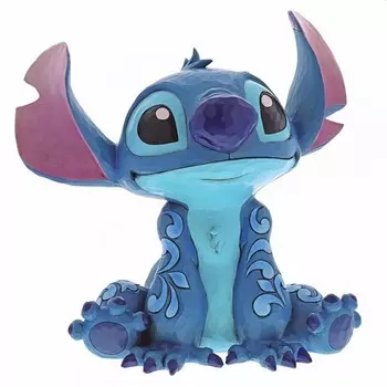 Фигурка Disney Traditions Big Trouble Stitch Statement, многоцветная, 36 x 23 x 36 см Inna marka