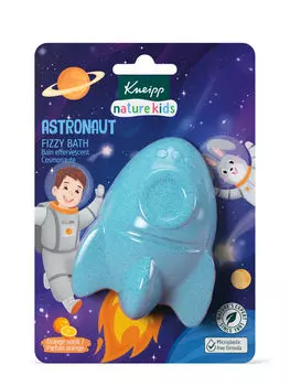 Фигурка для ванны космонавта сверкающего оранжевого цвета Kneipp Nature Kids, 1 шт.