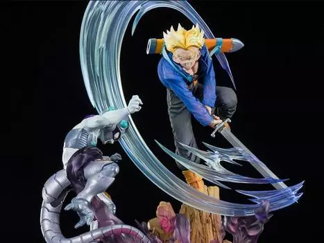 Фигурка Dragon Ball Z FiguartsZERO Extra Battle Super Saiyan Trunks & Frieza Bandai Spirits