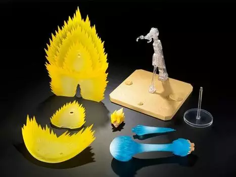 Фигурка Dragon Ball Z S.H.Figuarts Super Saiyan Goku (Teleport Kamehameha) Effect Parts Set Bandai Spirits