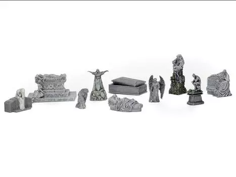Фигурка Dungeons & Dragons Icons of the Realms: Waterdeep Dragon Heist City of the Dead Premium Set Wizkids