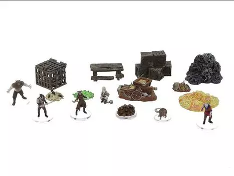 Фигурка Dungeons & Dragons Icons of the Realms: Adventure in a Box Wererat Den Wizkids
