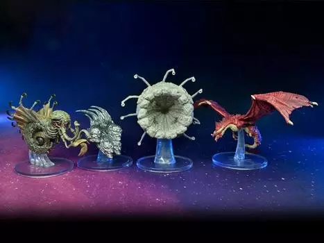 Фигурка Dungeons & Dragons Icons of the Realms: Spelljammer Adventures in Space Threats from the Cosmos Ship Scale Set Wizkids