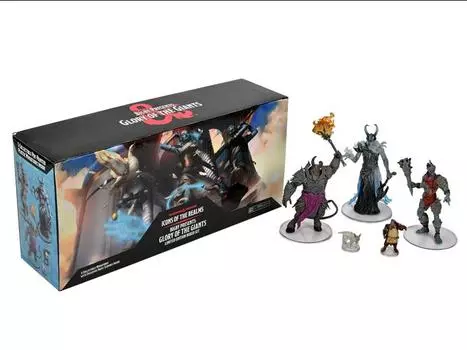 Фигурка Dungeons & Dragons Icons of the Realms: Bigby Presents: Glory of the Giants Limited Edition Boxed Set Wizkids