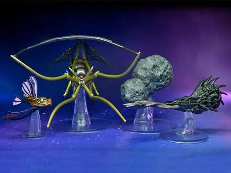 Фигурка Dungeons & Dragons Icons of the Realms: Spelljammer Adventures in Space Wildspace Ambush Ship Scale Set Wizkids