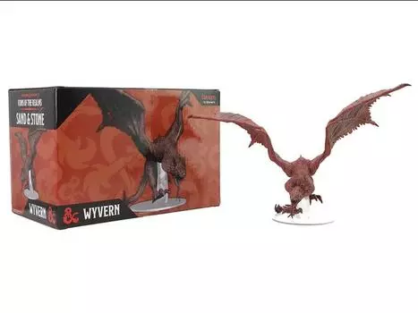 Фигурка Dungeons & Dragons Icons of the Realms: Sand & Stone Wyvern Boxed Figure Wizkids