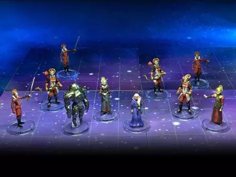 Фигурка Dungeons & Dragons Icons of the Realms: Showdown Setting The Temple of Light Set Wizkids