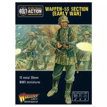 Фигурка Early War Waffen-Ss Squad Warlord Games