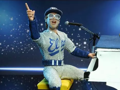 Фигурка Elton John (Live 1975) Clothed Figure Neca