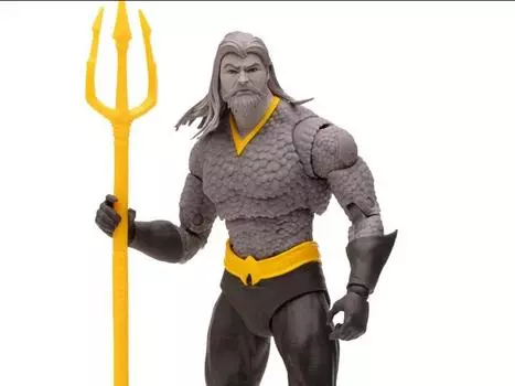 Фигурка Endless Winter DC Multiverse Aquaman BBTS Exclusive Limited Black & White Accent Edition Figure Mcfarlane Toys