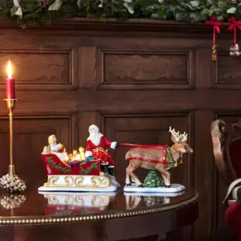 Фигурка-фигурка Nostalgia Christmas Sleigh Villeroy & Boch, красный