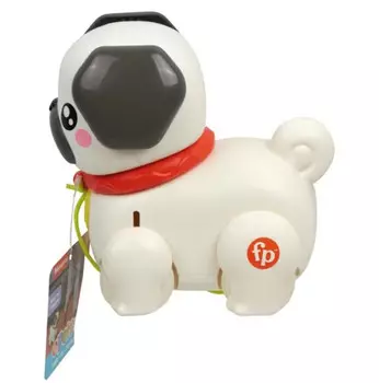 Фигурка Fisher Price Pets Прогулочный мопс