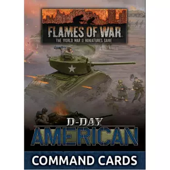 Фигурка Flames Of War: D-Day American Command Cards
