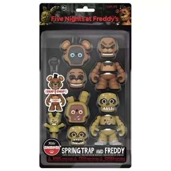 Фигурка Funko, FNAF Snap POP: Фредди и Спрингтрап 2PK Funko POP!