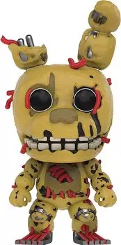 Фигурка Funko Pop! Games: Five Nights at Freddy's - Springtrap Vinyl Figure (Bundled with Pop Box Protector Case)