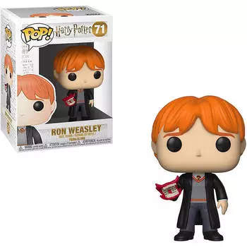 Фигурка Funko Pop! Harry Potter, Рон Уизли и Кричалка (с защитным кейсом)
