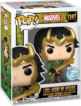 Фигурка Funko Pop Marvel #1247 - Loki: Agent of Asgard (Exclusive) Red Suit (Regular)