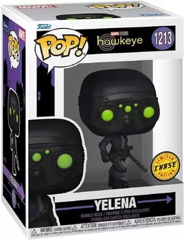 Фигурка Funko POP! Marvel: Hawkeye - Yelena Belova (Black Widow) Limited Edition Chase