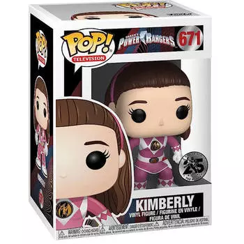 Фигурка Funko Pop! Television: Power Rangers - Pink Ranger (No Helmet)