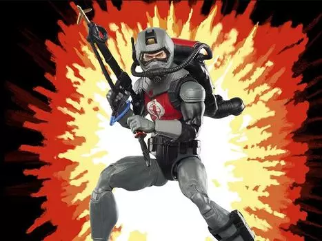 Фигурка G.I. Joe Classified Series Retro Collection Cobra Eel Hasbro