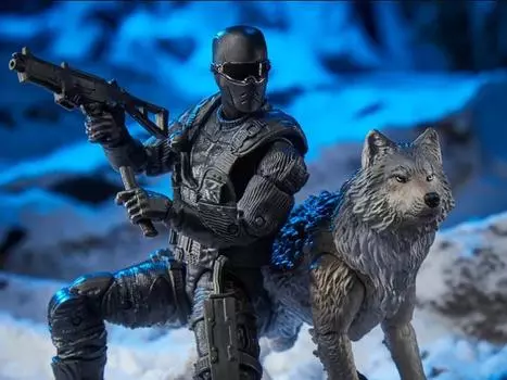 Фигурка G.I. Joe Classified Series Snake Eyes & Timber Wolf Hasbro