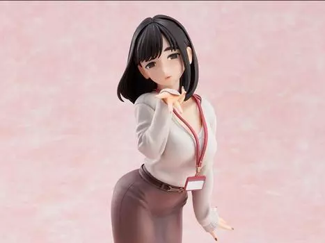 Фигурка Ganbare, Douki-chan Kohai-chan (Throw Kiss Ver.) Limited Edition Figure UNION CREATIVE