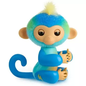 Фигурка Giochi Preziosi Fingerlings Leo, сине-зеленый