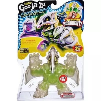 Фигурка Giochi Preziosi Goojitzu Dino X-Ray, белый / зеленый