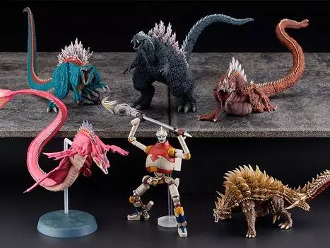 Фигурка Godzilla Singular Point Hyper Modeling Series Box of 6 Figures Plex