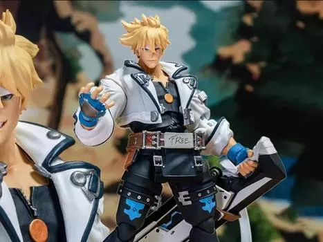 Фигурка Guilty Gear -Strive- Sol Badguy (Blue Ver.) 1/12 Scale Exclusive Action Figure Storm Collectibles