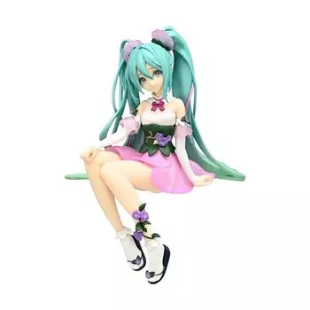 Фигурка Hatsune Miku Noodle Stopper — Цветочная фея Morning Glory розового цвета, версия — Inna marka