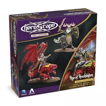 Фигурка Heroscape: Rising Tide – Sonlen & Halushia, Scion Of The Wild Army Expansion