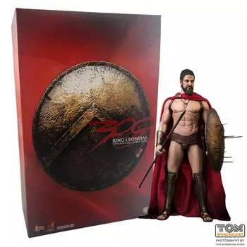 Фигурка Hot Toys 300 Sparta, King Leonidas MMS114, 30 см
