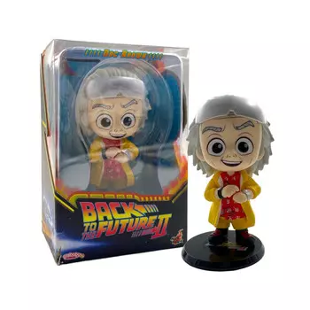 Фигурка Hot Toys Back To The Future II, Doc Brown Cosbaby (S) COSB799, 10,5 - 12 см