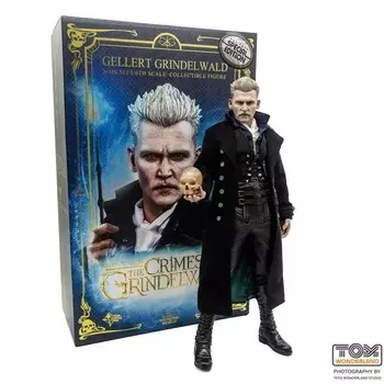Фигурка Hot Toys Fantastic Beasts, Hot Toys Fantastic Beasts Gellert Grindelwal MMS513 (Special Edition), 30 см