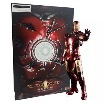 Фигурка Hot Toys Iron Man Mark III (Battle Damaged Version) MMS110, 30 см