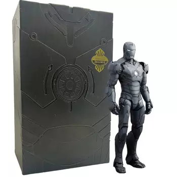 Фигурка Hot Toys Iron Man MK III Gunmetal Grey SDCC Silly Thing MMS101