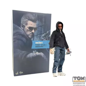 Фигурка Hot Toys Marvel, Iron Man 3 – Tony Stark (The Mechanic) MMS209 (Regular Edition), 30 см