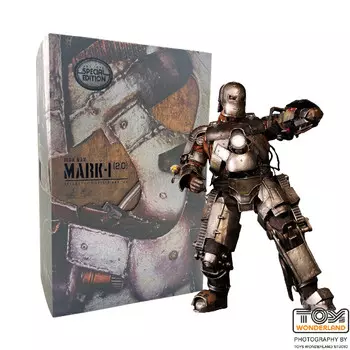 Фигурка Hot Toys Marvel, Iron Man Mark I (2.0) 1/6th scale MMS168 (Special Edition), 30 см